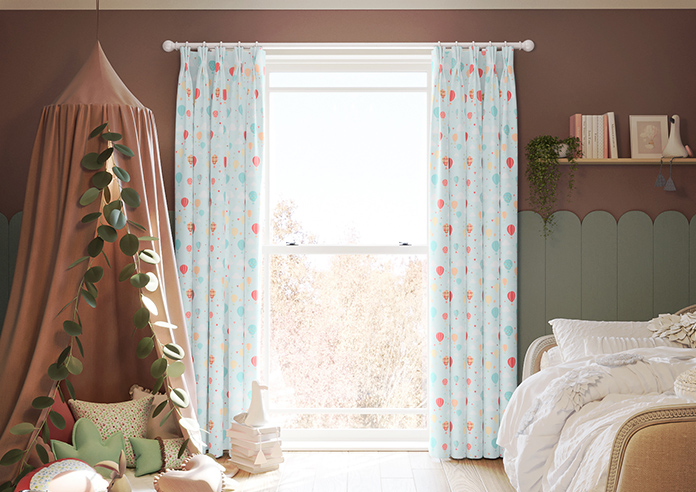 Balloon Festival, Multi - Made to Measure Curtains - Image 3